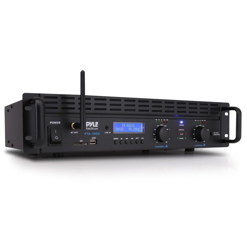 PyleUsa 2チャンネルBluetoothパワーアンプ - 2000W 九州・福岡レンタル