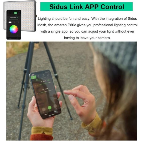 Aputure Amaran P60c RGB LEDパネルライト 九州・福岡レンタル