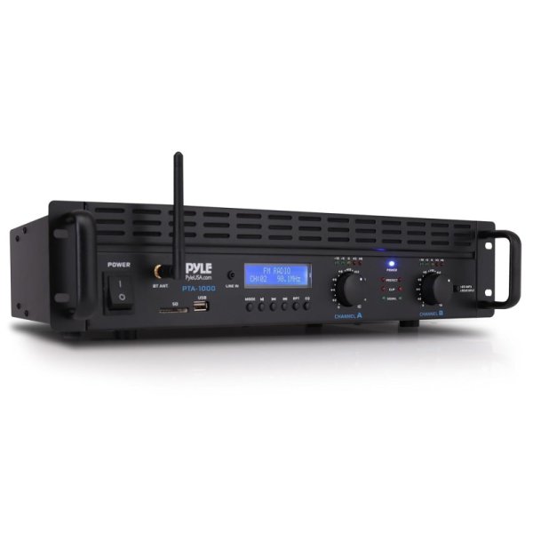 PyleUsa 2チャンネルBluetoothパワーアンプ - 2000W 九州・福岡レンタル
