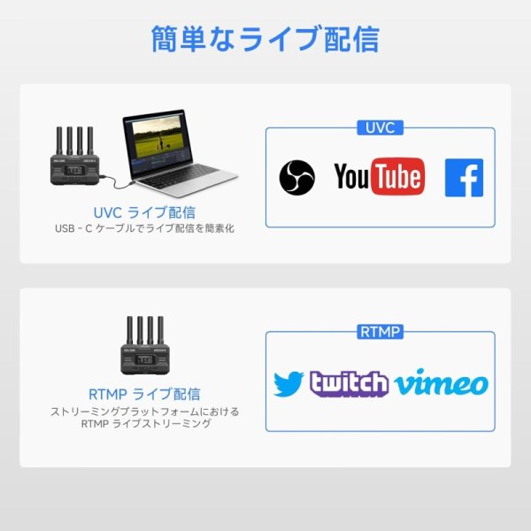 Accsoon CineView HE HDMI 無線映像伝送システム 送信機受信機 九州・福岡レンタル